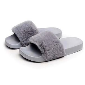 Charles Albert Women’s Soft Faux Fur Slide Sandal